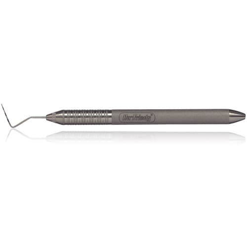 Hu-Friedy Qulix Color-Coded Periodontal Probe, CP-2, Single-End, 2-4-6-8-10-12 Markings, #6 Satin Steel Handle, PCP26 thumbnail 3