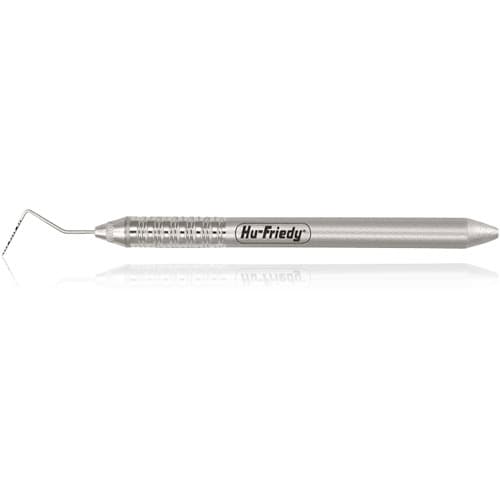Hu-Friedy Qulix Color-Coded Periodontal Probe, Single-End, UNC-12 (1-12), #6 Satin Steel Handle, PCPUNC126 thumbnail 10