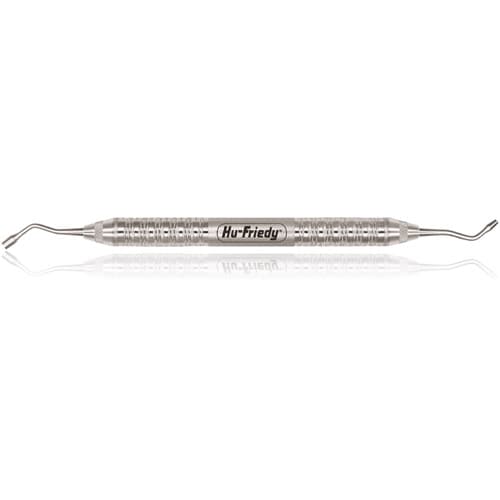 Hu-Friedy #2 Hollenback Amalgam Plugger, Double End, #6 Satin Steel Handle, PLGH26 thumbnail 2