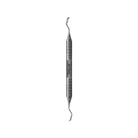 Hu-Friedy Buser Modified Chisel PJO/2 & PJO/3 Combined 13KL, Double End, #6 Satin Steel Handle, PPBUSE2/36 thumbnail 3