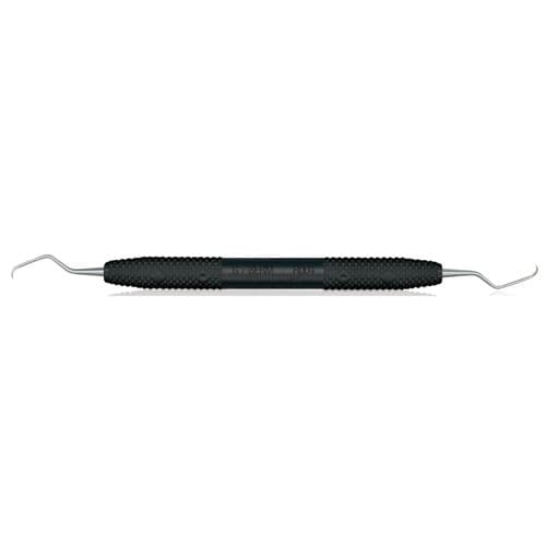 PDT Amazing Gracey 7/8 Extended Reach Mini Curette, Double End, Black Resin Handle, R004 thumbnail 6