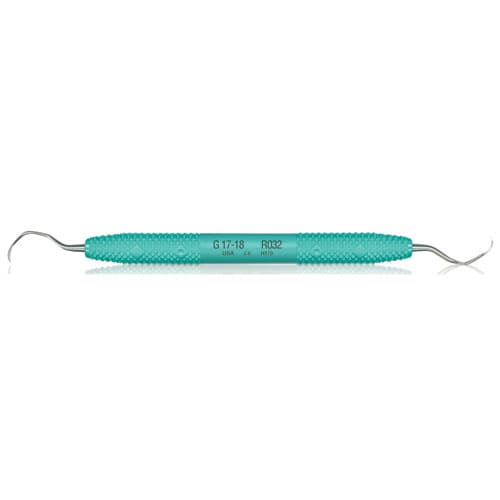 PDT Amazing Gracey Curette, Double-Ended, 17/18, Caribbean Green Resin Handle, R032 thumbnail 10