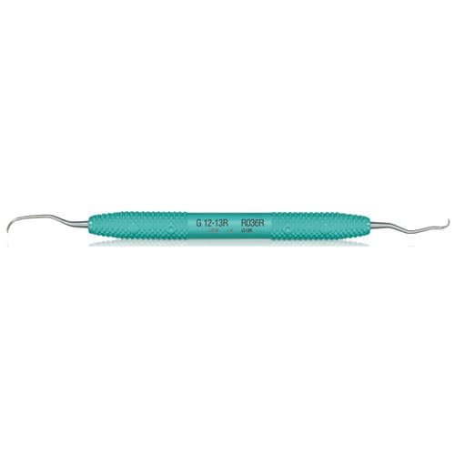 PDT Amazing Gracey™ 12-13 Rigid Gracey Curette, Double-Ended, Green Resin Handle, R036R thumbnail 5