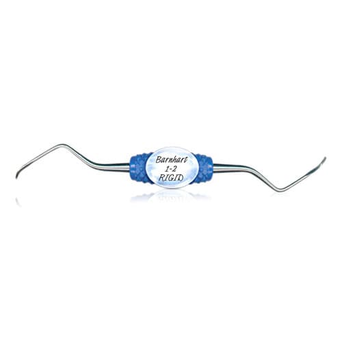 PDT Cruise Barnhart 1-2 Rigid Universal Curette, Nautical Blue, 6.5" (R060R) thumbnail 4