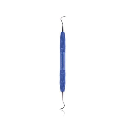 PDT Cruise McCall 17S/18S Universal Curette, Double-Ended, Nautical Blue Resin Handle, 6.5", R072 thumbnail 6