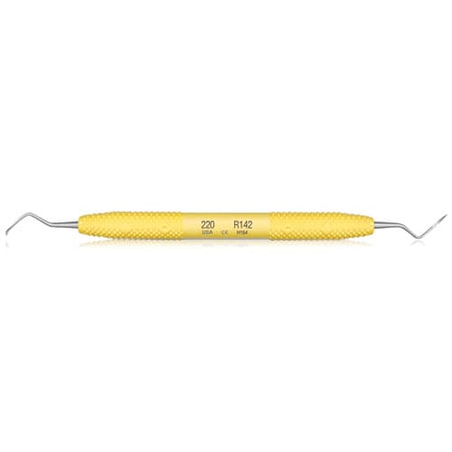 PDT Cruise 220 Posterior Sickle Scaler, Double-Ended, 3/8" Resin Handle, Sunshine Yellow, R142 thumbnail 6