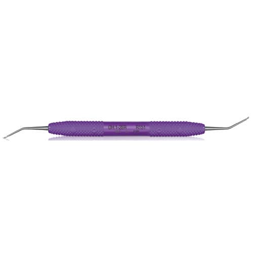 PDT O'Hehir New Millennium 1-2 Extended Reach Debridement Curette, Double-Ended, Purple Resin Handle, R151 thumbnail 6