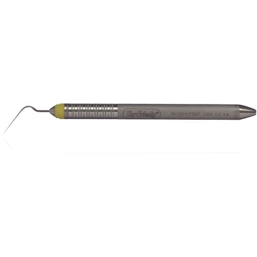 Hu-Friedy D11TSNT Nickel Titanium Endodontic Single-End Spreader, #7 Satin Steel Colours Handle, 0.25 mm, Yellow, Each thumbnail 3