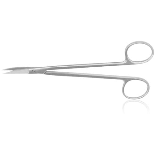 Hu-Friedy Kelly Scissors, Standard Series, Curved Pointed, 1 Serrated Blade, 6-1/4", #1, S1, 1/Pk thumbnail 6