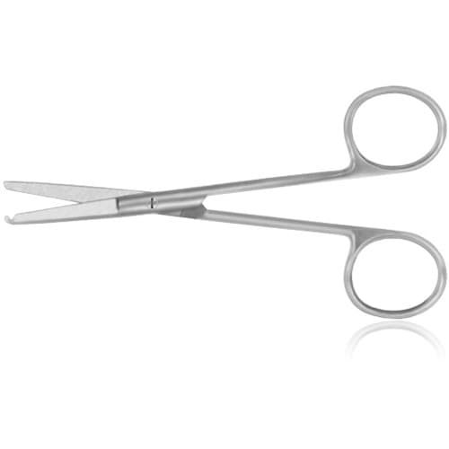 Hu-Friedy S13S Suture Scissors, Standard Series, 4-3/4" (12 cm), #13S, Stainless Steel, 1/Pk thumbnail 6
