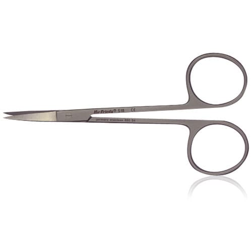 Hu-Friedy S18 Iris Scissors, Curved/Delicate, #18, 4-1/2" (11.5 cm), Stainless Steel, 1/Pk thumbnail 6