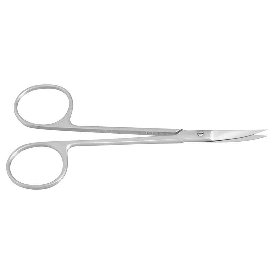Nordent #302 Iris Curved Surgical Scissors, Stainless Steel, 4-1/2" (115 mm), S302 thumbnail 3