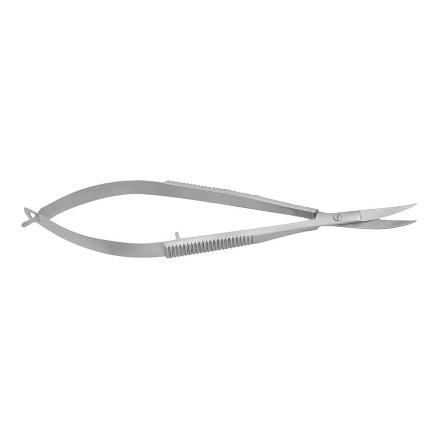Nordent Castroviejo Surgical Scissors, Curved, 4" (100 mm), Stainless Steel, Spring-Action Handle, 311 thumbnail 3