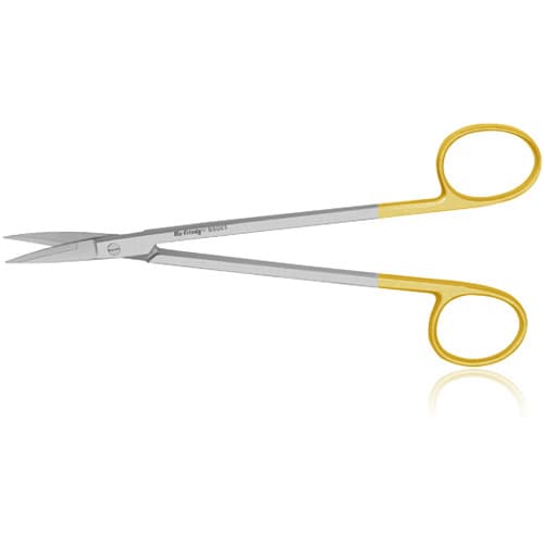 Hu-Friedy Perma Sharp Kelly Scissors, Curved, 1 Serrated Blade, 16 cm (6.25"), Stainless Steel, 1/Pk, S5001 thumbnail 9