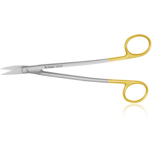 Hu-Friedy Dean Perma Sharp Surgical Scissors, 1 Serrated Blade, 6.25" (16.5 cm), Stainless Steel, 1/Pk, S5009 thumbnail 5