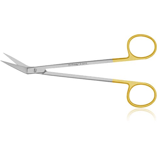 Hu-Friedy Locklin Perma Sharp Surgical Scissors, Straight, Closed Shank, 6.5" (16.5cm), S5012 thumbnail 4