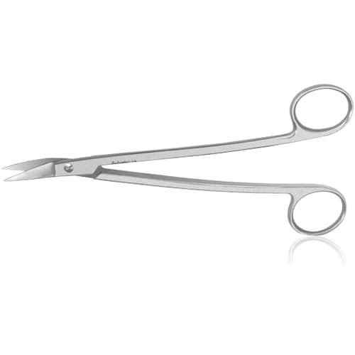 Hu-Friedy 9 Dean Surgical Scissors, 6.5" (16.5 cm), 1 Serrated Blade, Stainless Steel, S9 thumbnail 6