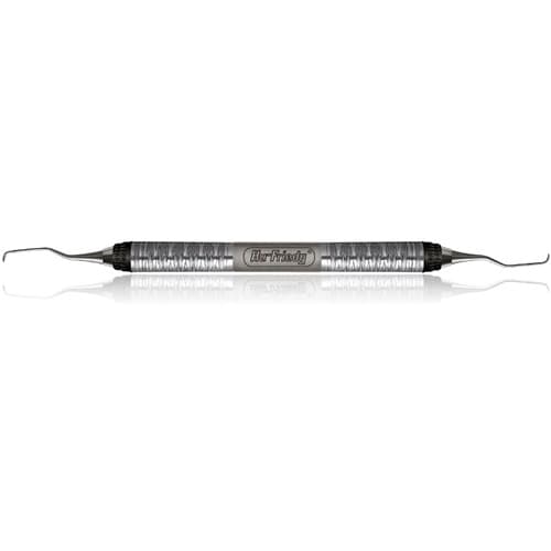 Hu-Friedy Mini-Five Gracey Curette 1/2, Double End, #7 Satin Steel Colours Handle, EverEdge 2.0, 236977 thumbnail 4