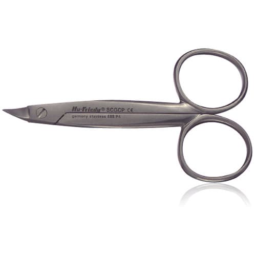 Hu-Friedy Crown & Gold Scissors, Curved Pedodontic, 3 1/2" (9 cm), SCGCP thumbnail 5