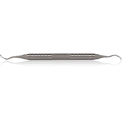 Hu-Friedy 2 DeMarco Double-End Furcation Curette, #6 Satin Steel Handle thumbnail 4