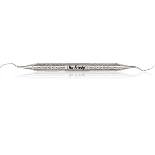 Hu-Friedy 204 IUFW Indiana University Fort Wayne Sickle Scaler, Double End, #6 Satin Steel Handle, SIUFW2046 thumbnail 6