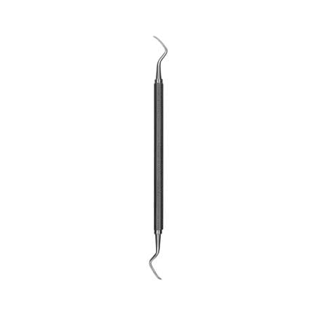 Hu-Friedy 8K/9K Kirkland Double-End Periodontal Surgical Curette, #2 Octagonal Handle, SK8/9 thumbnail 3
