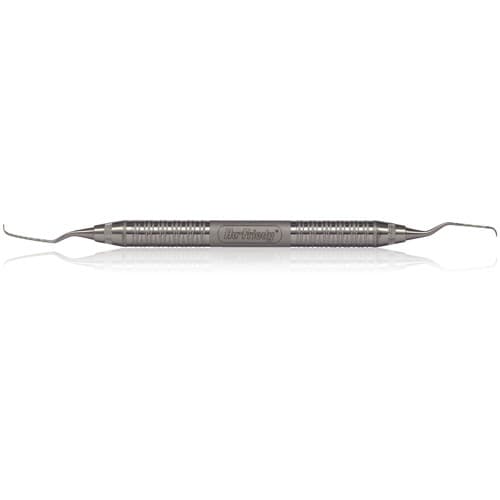 Hu-Friedy Langer Mini Five Curette 1/2, #6 Satin Steel Handle, Double-Ended, SL1/2MF6 thumbnail 3