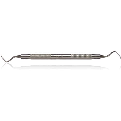 Hu-Friedy Langer Universal Curette, Double End 3/4 Rigid, #8 ResinEight Handle, SL3/4R8 - MTO Curette Langer DE 3/4R - Image 1