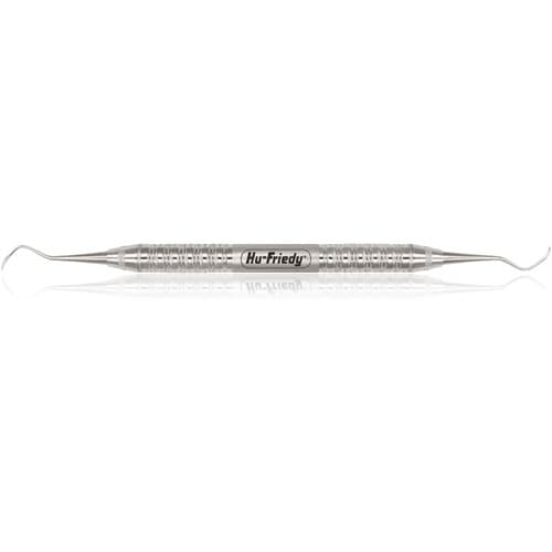 Hu-Friedy McCall Curette 13/14, Double-Ended, #6 Satin Steel Handle, SM13/146 thumbnail 4