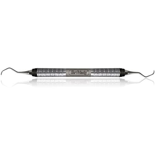 Hu-Friedy Sickle Scaler 23A DE, #7 Satin Steel Colours Handle, Single Instrument thumbnail 2