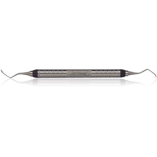 Hu-Friedy Sickle Scaler 137/Curette H5, Double-Ended, #6 Satin Steel Handle, SN1376 thumbnail 5