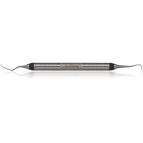 Hu-Friedy 137/H5 Sickle Scaler & Mini Five Curette Combo, Double End, #7 Satin Steel Colours Handle, SN137M7 thumbnail 3