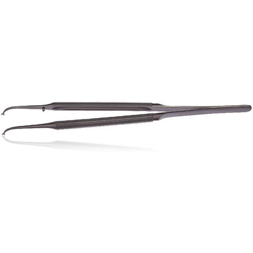 Hu-Friedy Microsurgical Corn Suture Pliers, Diamond Dusted, 6" (15cm), SPM20 thumbnail 3