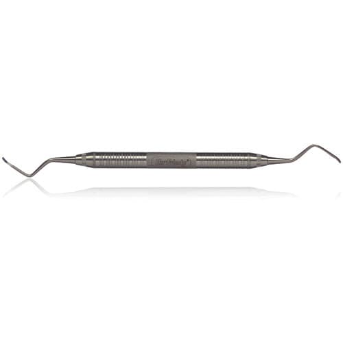 Hu-Friedy Prichard Periodontal Surgical Curette, PR1/2, Double End, #6 Satin Steel Handle, 1.5mm Working End, 712795 thumbnail 5