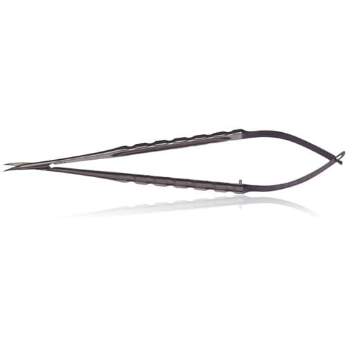 Hu-Friedy Castroviejo Curved Microsurgical Scissors, 7" (18cm), Stainless Steel, SPV thumbnail 4