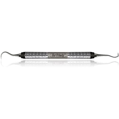 Hu-Friedy U15/30 Double-End Towner-Jacquette Sickle Scaler, #7 Satin Steel Colours Handle, SU15/307 thumbnail 3