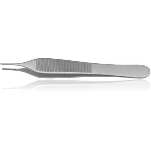 Hu-Friedy Adson Tissue Forceps/Pliers, #41 Plain, 4.75" (12 cm), Stainless Steel, 1/Pk, TP41 thumbnail 10
