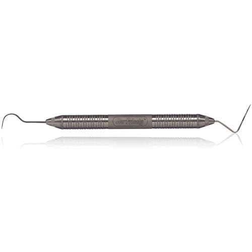 Hu-Friedy Expro 23/CP-12 XTS Smooth Satin Steel Double-End Explorer/Probe with #6 Handle, Color-Coded thumbnail 5