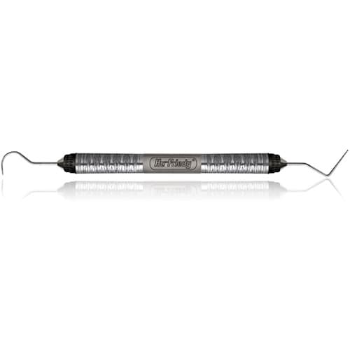 Hu-Friedy Expro 23/QOW Double-Ended Explorer/Probe, Thin Williams Markings, #7 Satin Steel Colours Handle, XP23/QOW7 thumbnail 5