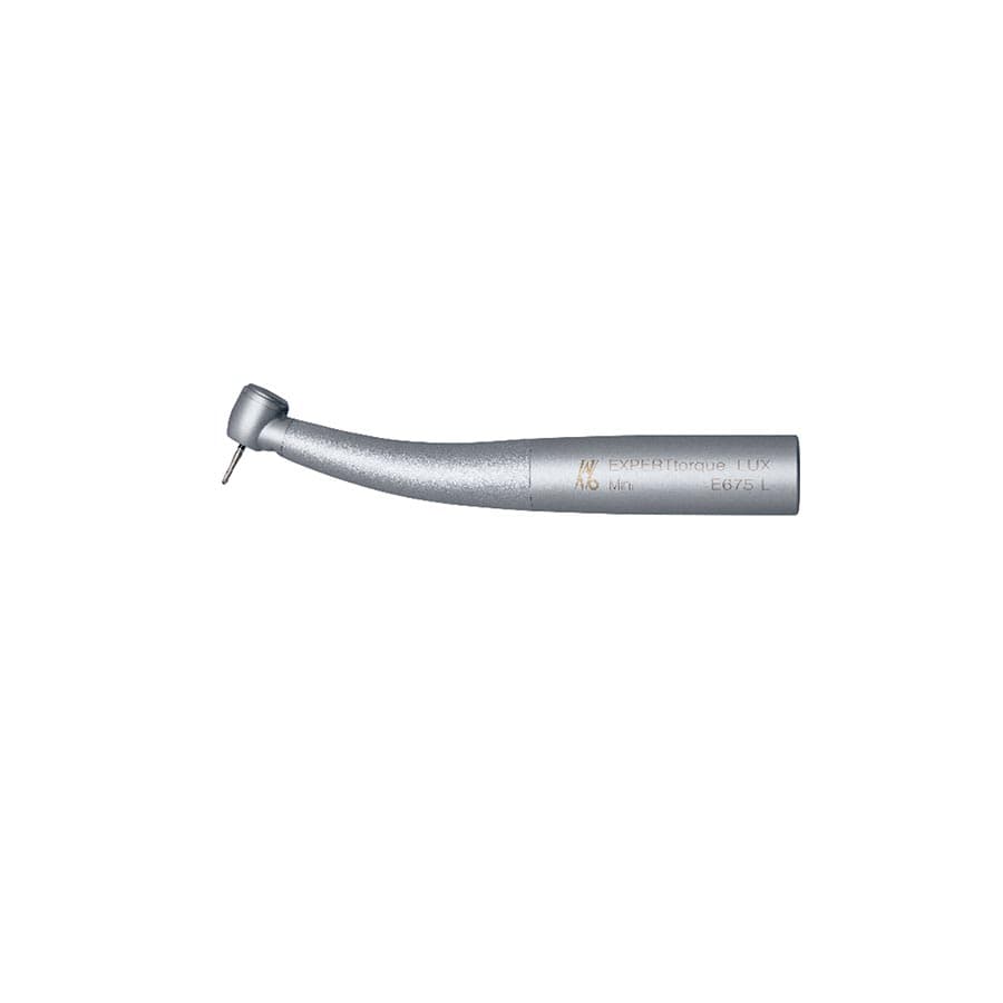 KaVo EXPERTtorque Mini LUX E675 L High-Speed Air-Driven Contra Angle Handpiece, Push-Button Autochuck, 3-Port Spray, Cellular Optic, 15W, 1.006.6400 thumbnail 5