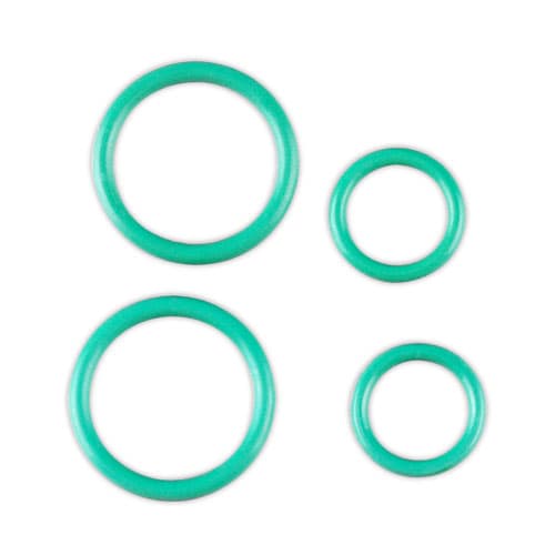 Star Dental O-Ring Kit for Swivel Connectors, Green, 2 Large/2 Small, #259884 thumbnail 2