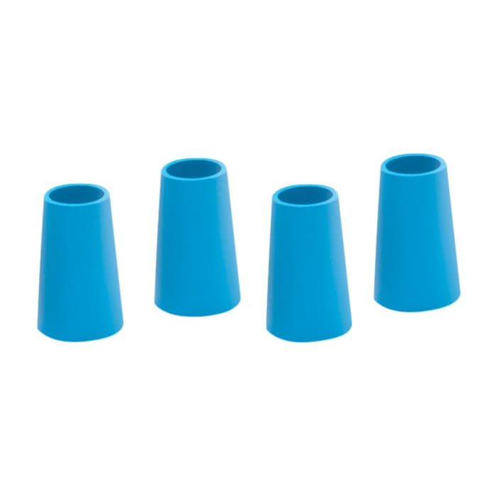 Star Dental Prophy Star 3 Rubber Grip, Aqua, 4/Pack - Star Dental - Prophy Star 3 Rubber Grip 4/Pack - Image 1