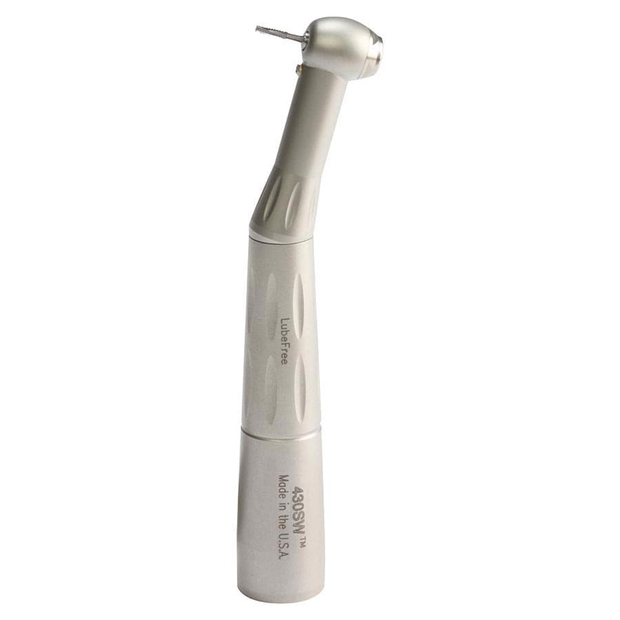 StarDental 430SW High Speed Handpiece, Lube-Free, Non-Fiber Optic, Satin Finish, Contra Angle, 430SWLF, 268841 thumbnail 3