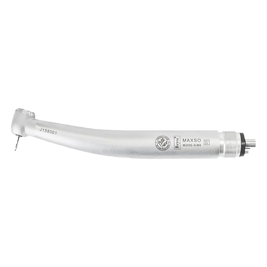 Maxso M200E Smart Non-Optic Push Button High-Speed Handpiece, Mini Head, Single Water Spray, Midwest 4-Hole, M200E-M/M4, HP2105 thumbnail 3