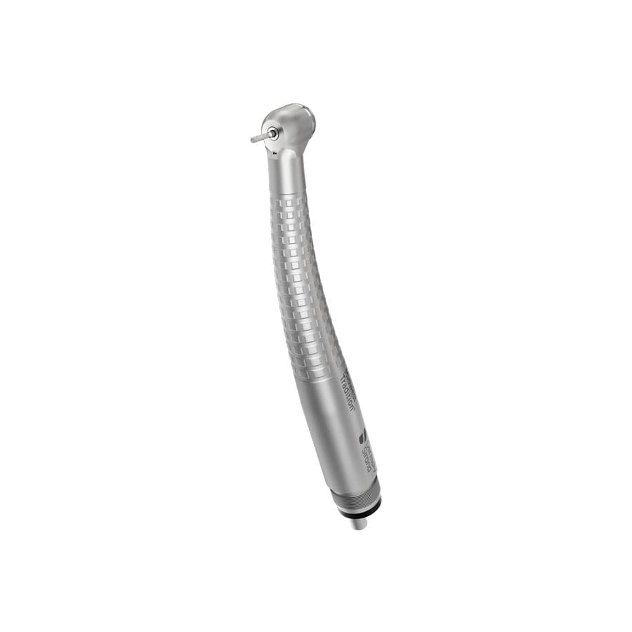 Midwest Tradition TB Push Button High-Speed Air Handpiece, Fixed Backend, 4-Hole, Non-Fiber Optic, 790344 thumbnail 6