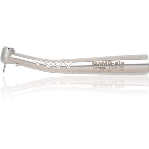 Microtech Dentex Standard Head High-Speed Handpiece, Fiber-Optic Push Button, M3MB-SLS - Microtech - Dentex Standard Head Handpiece Fib-Optic Push Button - Image 1