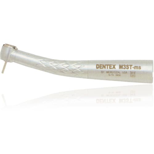 Microtech Dentex Star Mini High-Speed Handpiece, Non-Optic, Push Button, M3ST-MS - Microtech - Dentex Star Mini Handpiece Non-Optic Push Button - Image 1