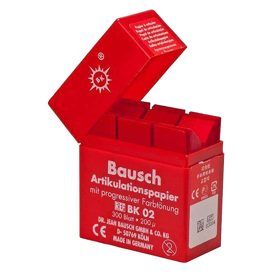Bausch Arti-Check Micro-Thin Articulating Paper, 200 Microns, Red, 300 Strips, BK-02 thumbnail 6