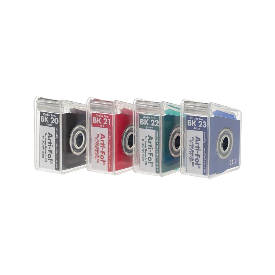 Arti-Fol II Ultra-Thin Two-Sided Articulating Film, 8 Microns, 22 mm x 20 m, Black/Black, 1 Roll/Pk, BK24 thumbnail 5