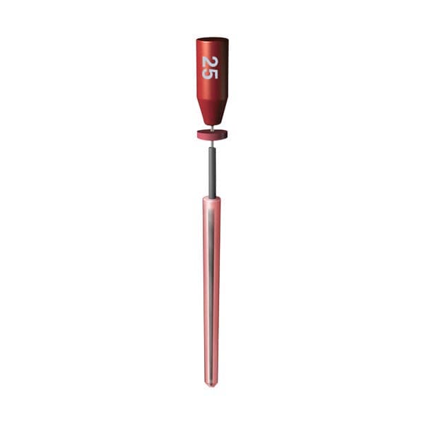 Soft-Core Classic Obturators, #25, Red, 6/Pk, 972-3025 thumbnail 11
